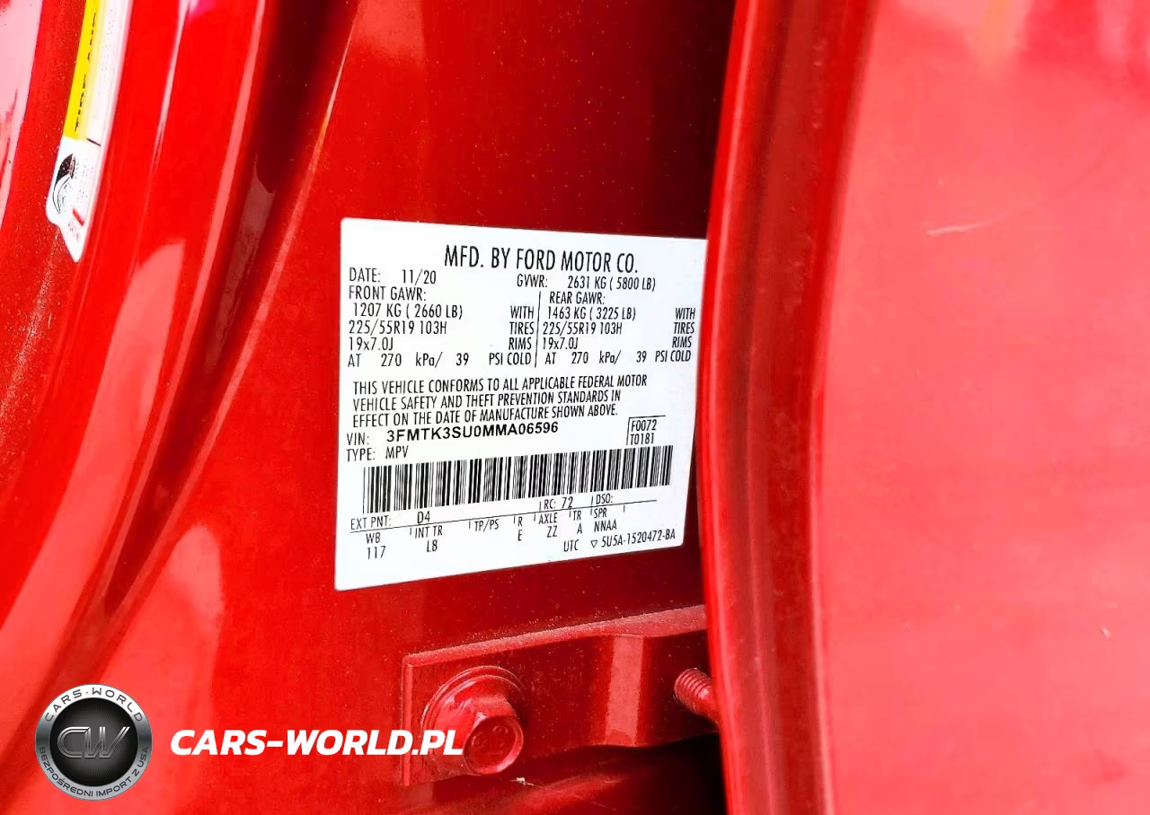 2021 Ford Mustang Mach-E Premium VIN:3FMTK3SU0MMA06596 - 12