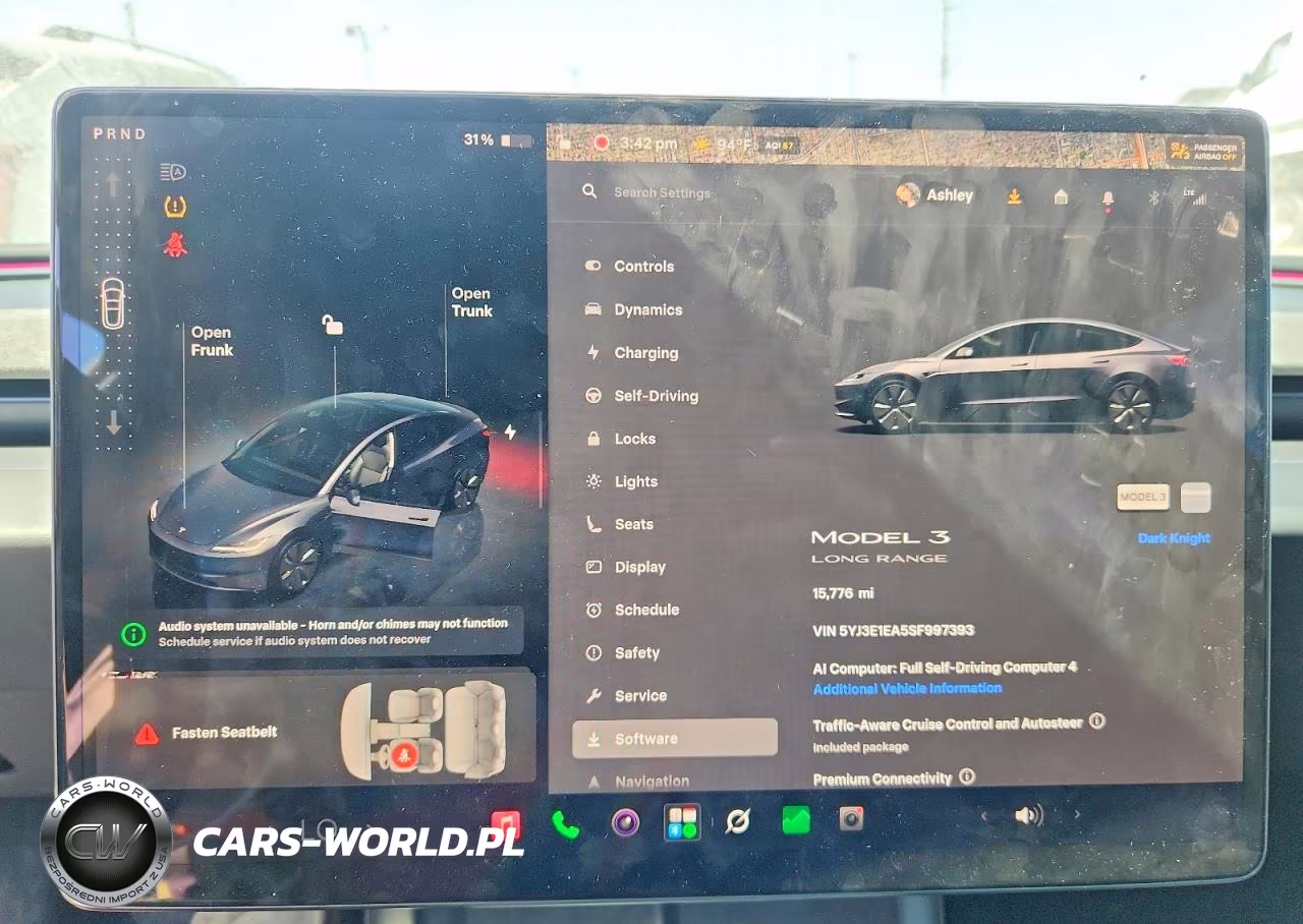 2025 Tesla Model 3 VIN:5YJ3E1EA5SF997393 - 9
