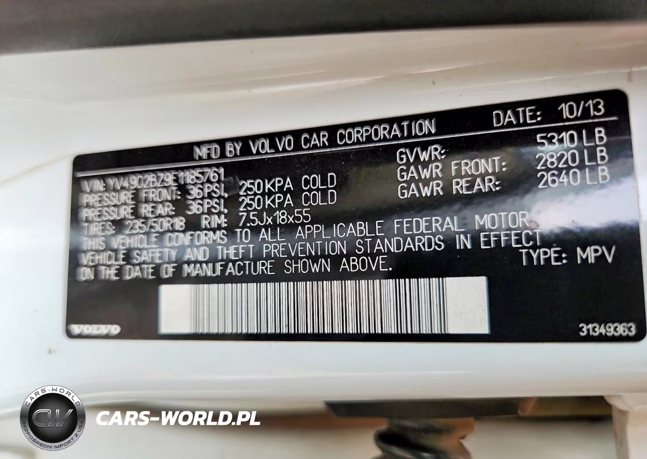 2014 Volvo Xc70 T6 VIN:YV4902BZ9E1185761 - 12