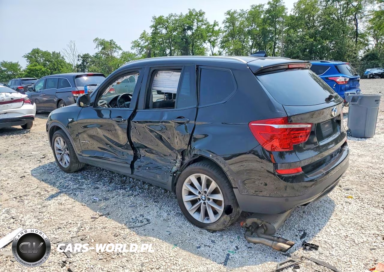 2017 BMW X3 xDrive28I VIN:5UXWX9C31H0W77133 - 2