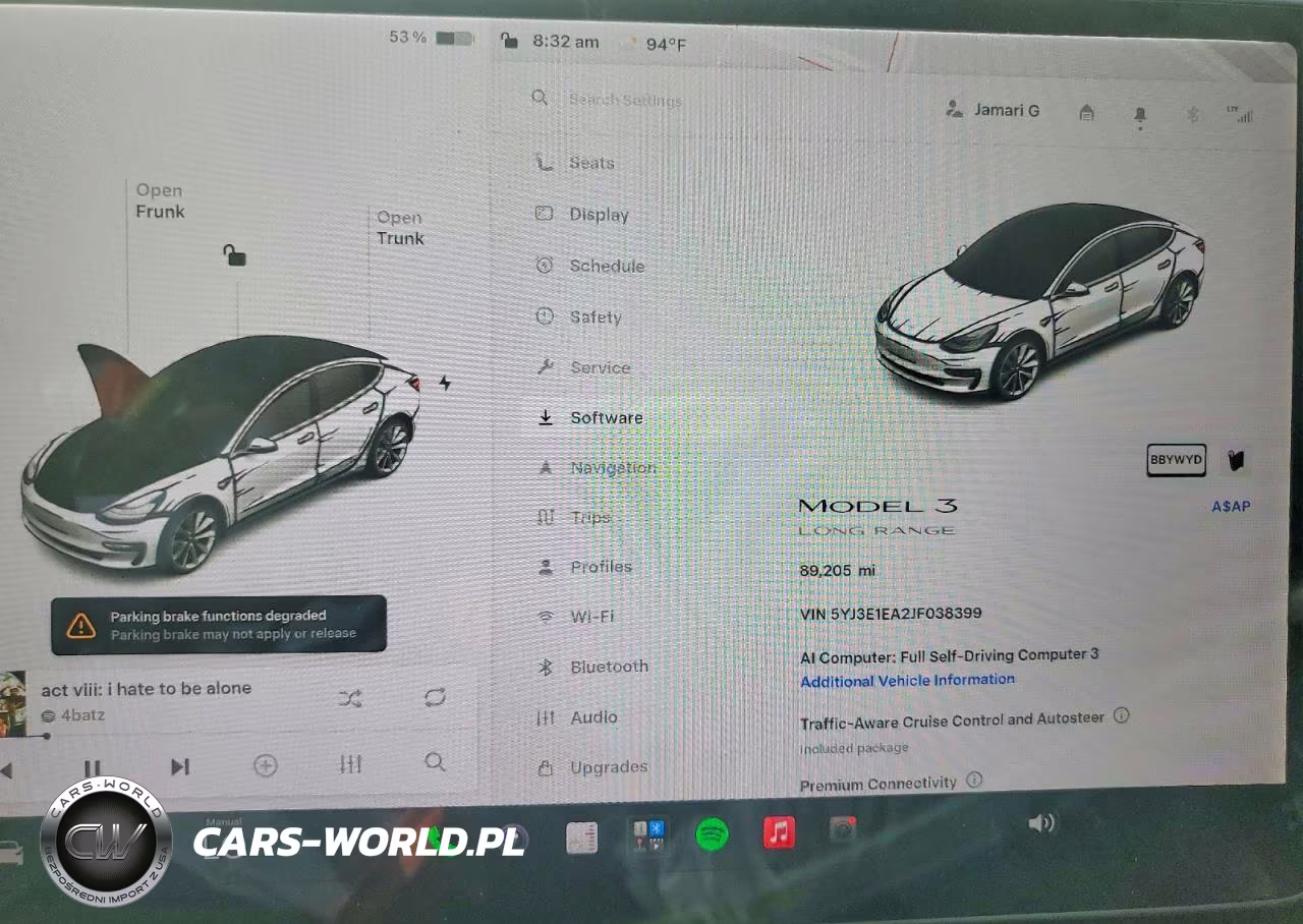 2018 Tesla Model 3 VIN:5YJ3E1EA2JF038399 - 9