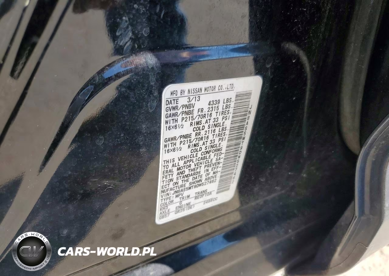 2013 Nissan Rogue S VIN:JN8AS5MT9DW527462 - 12
