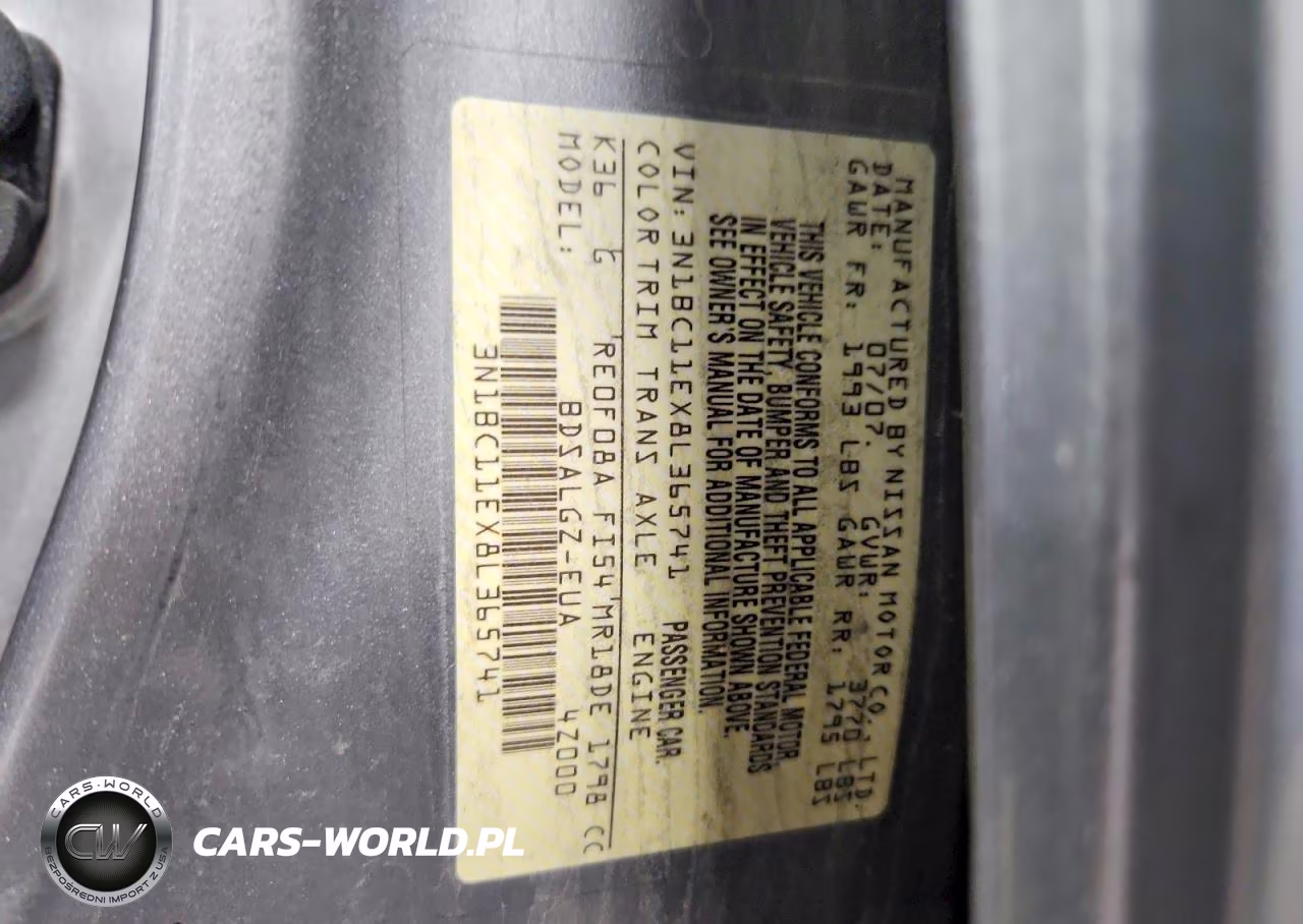 2008 Nissan Versa 1.8 S VIN:3N1BC11EX8L365741 - 12