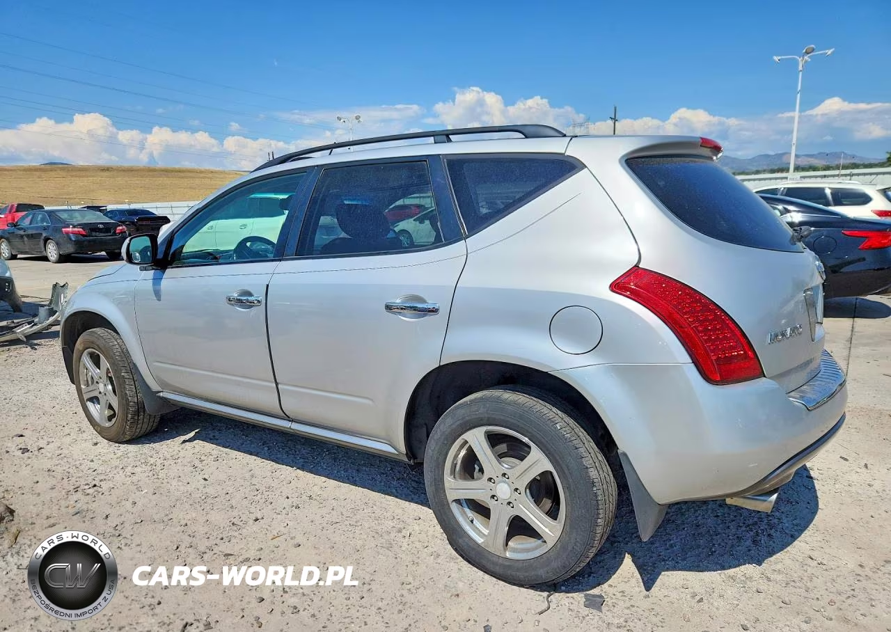 2007 Nissan Murano S VIN:JN8AZ08W87W604331 - 2