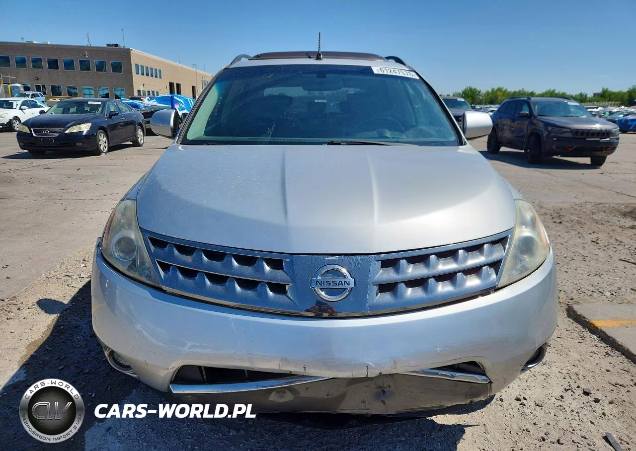 2007 Nissan Murano S VIN:JN8AZ08W87W604331 - 5