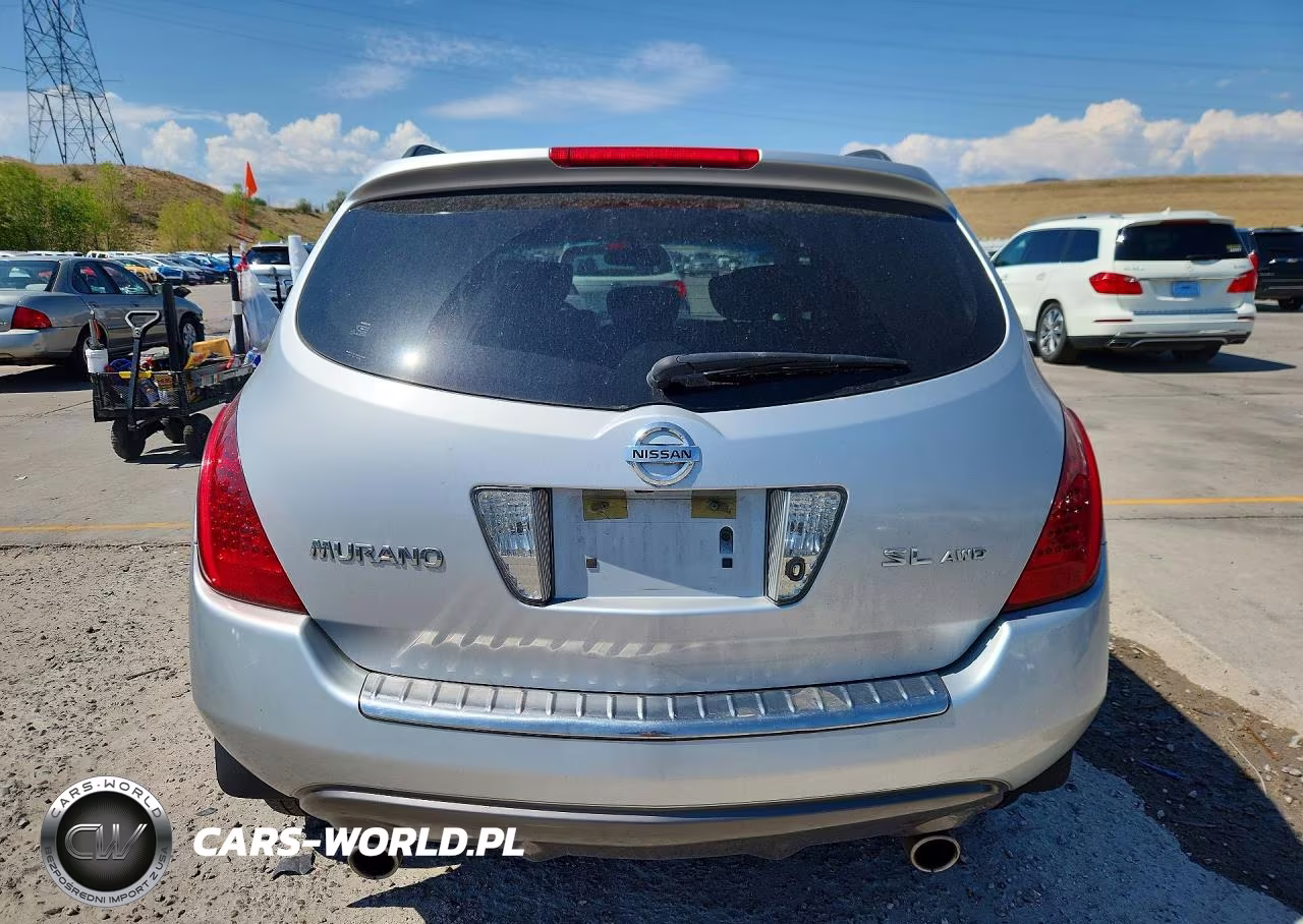 2007 Nissan Murano S VIN:JN8AZ08W87W604331 - 6