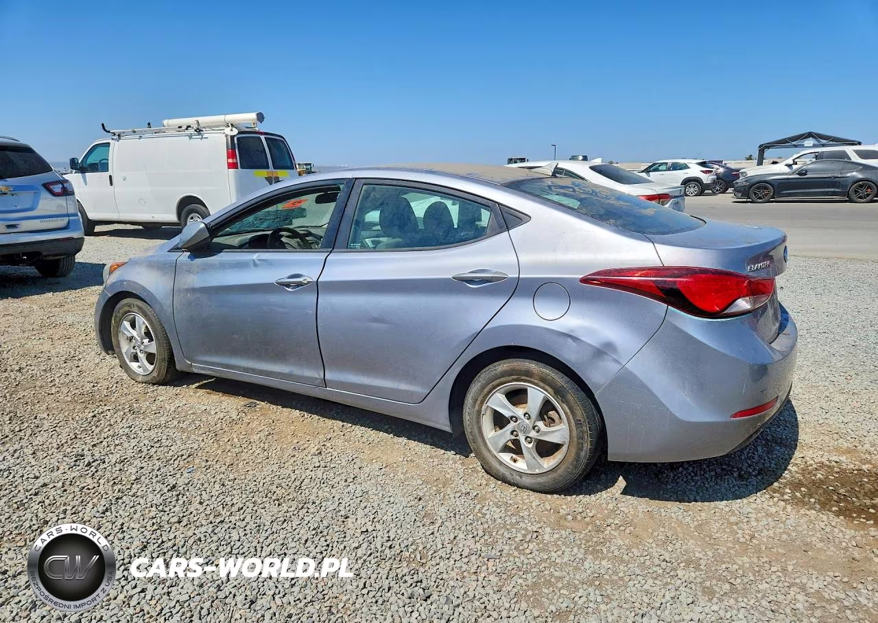 2015 Hyundai Elantra Se VIN:5NPDH4AE9FH614648 - 2