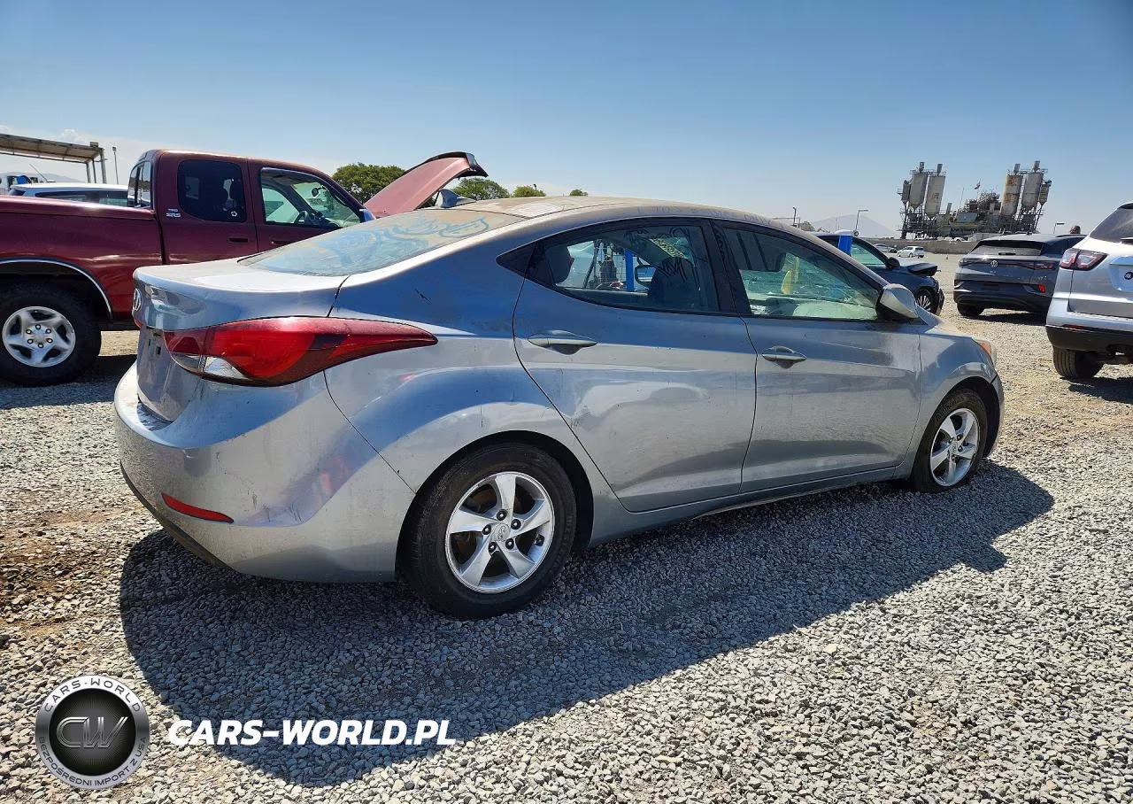 2015 Hyundai Elantra Se VIN:5NPDH4AE9FH614648 - 3