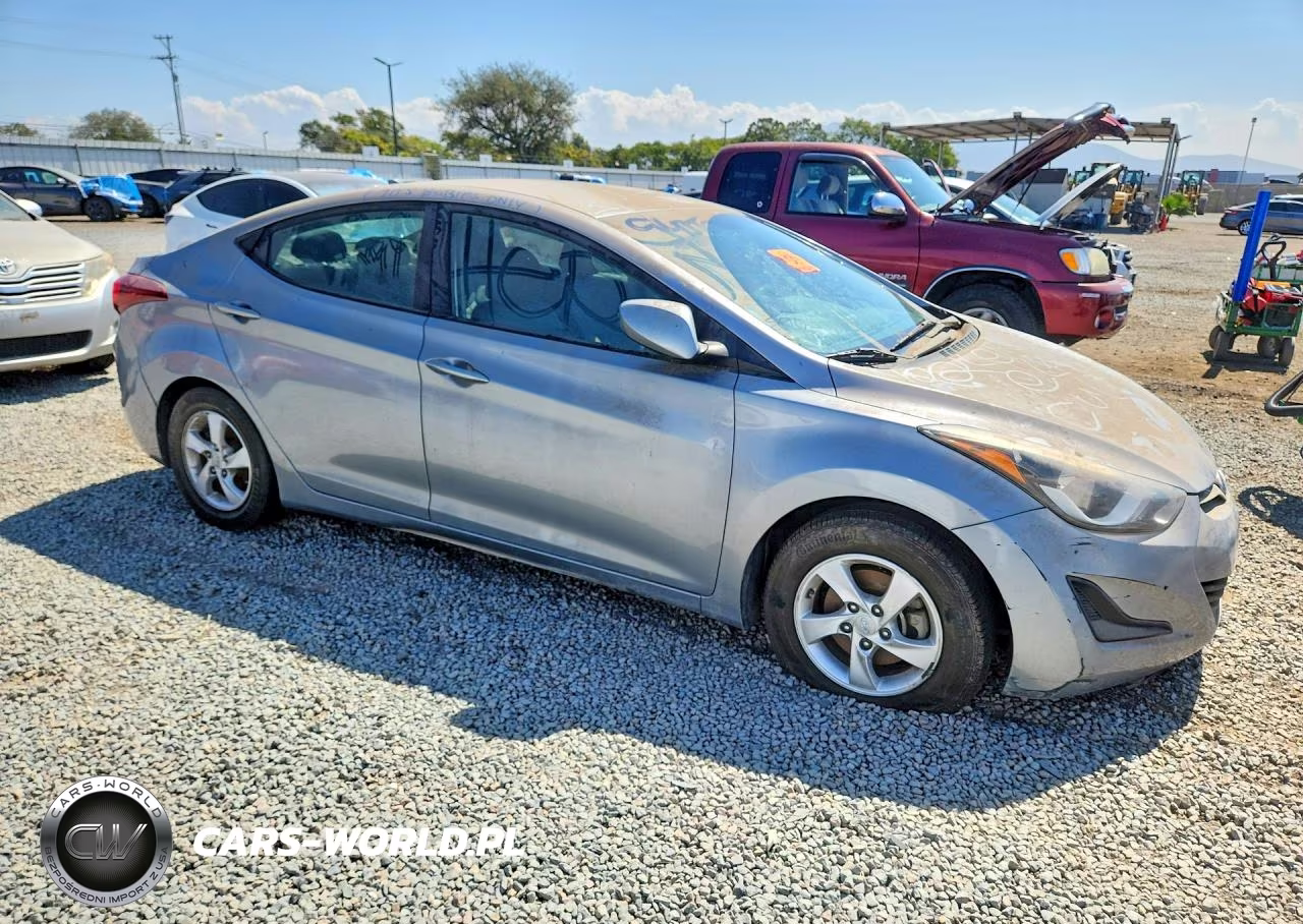 2015 Hyundai Elantra Se VIN:5NPDH4AE9FH614648 - 4