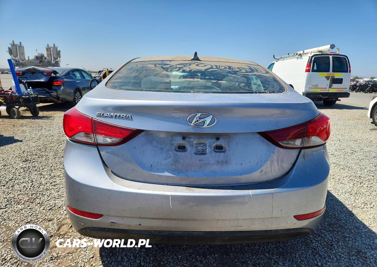 2015 Hyundai Elantra Se VIN:5NPDH4AE9FH614648 - 6