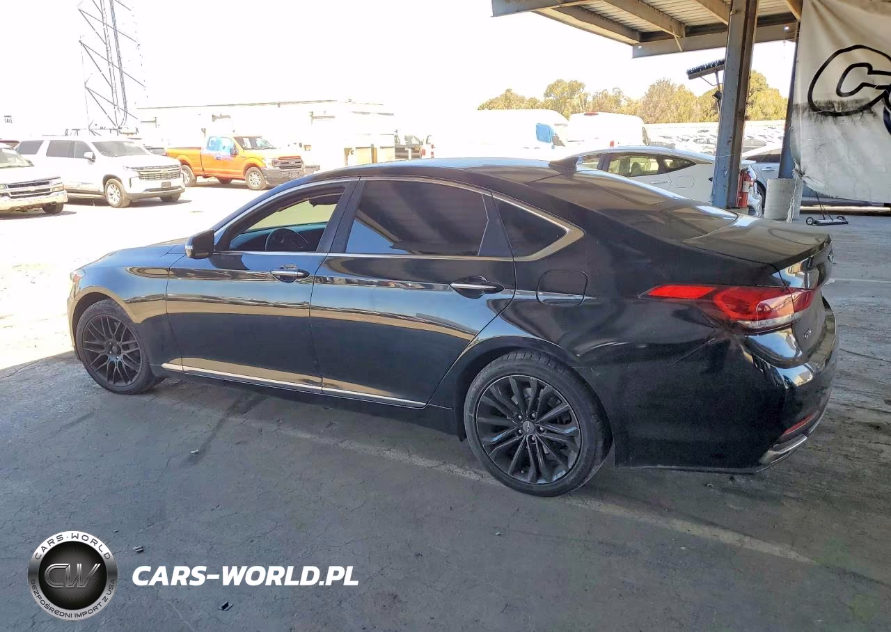 2017 Genesis G80 3.8 VIN:KMHGN4JE6HU166511 - 2
