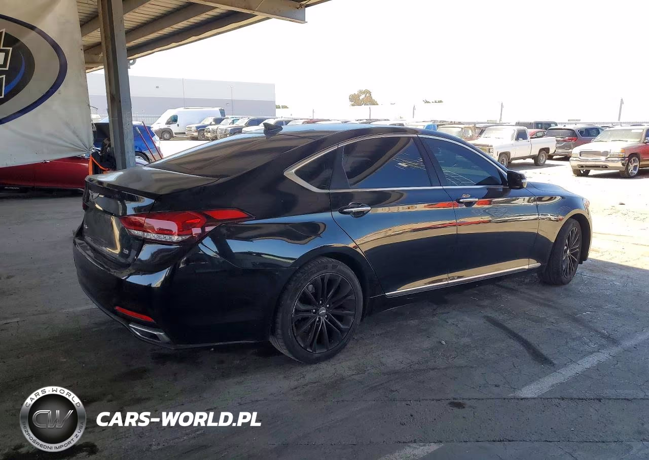 2017 Genesis G80 3.8 VIN:KMHGN4JE6HU166511 - 3