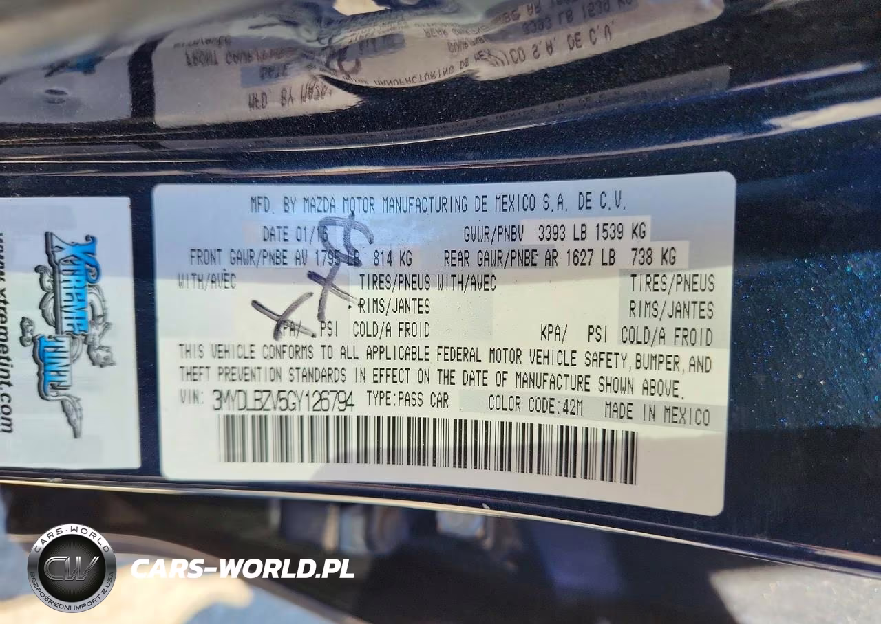 2016 Scion Ia Base VIN:3MYDLBZV5GY126794 - 12