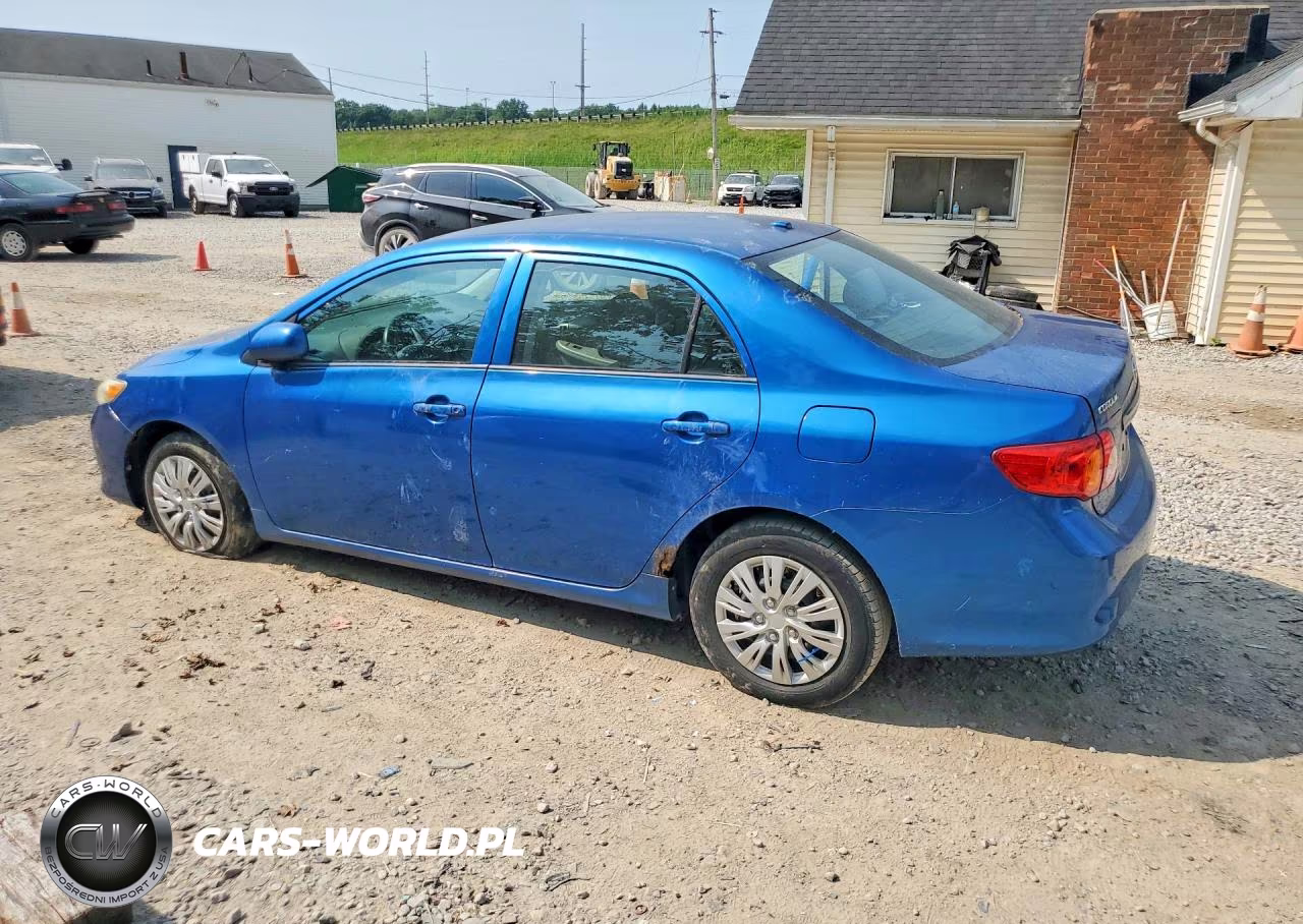 2010 Toyota Corolla Le VIN:1NXBU4EE2AZ184355 - 2