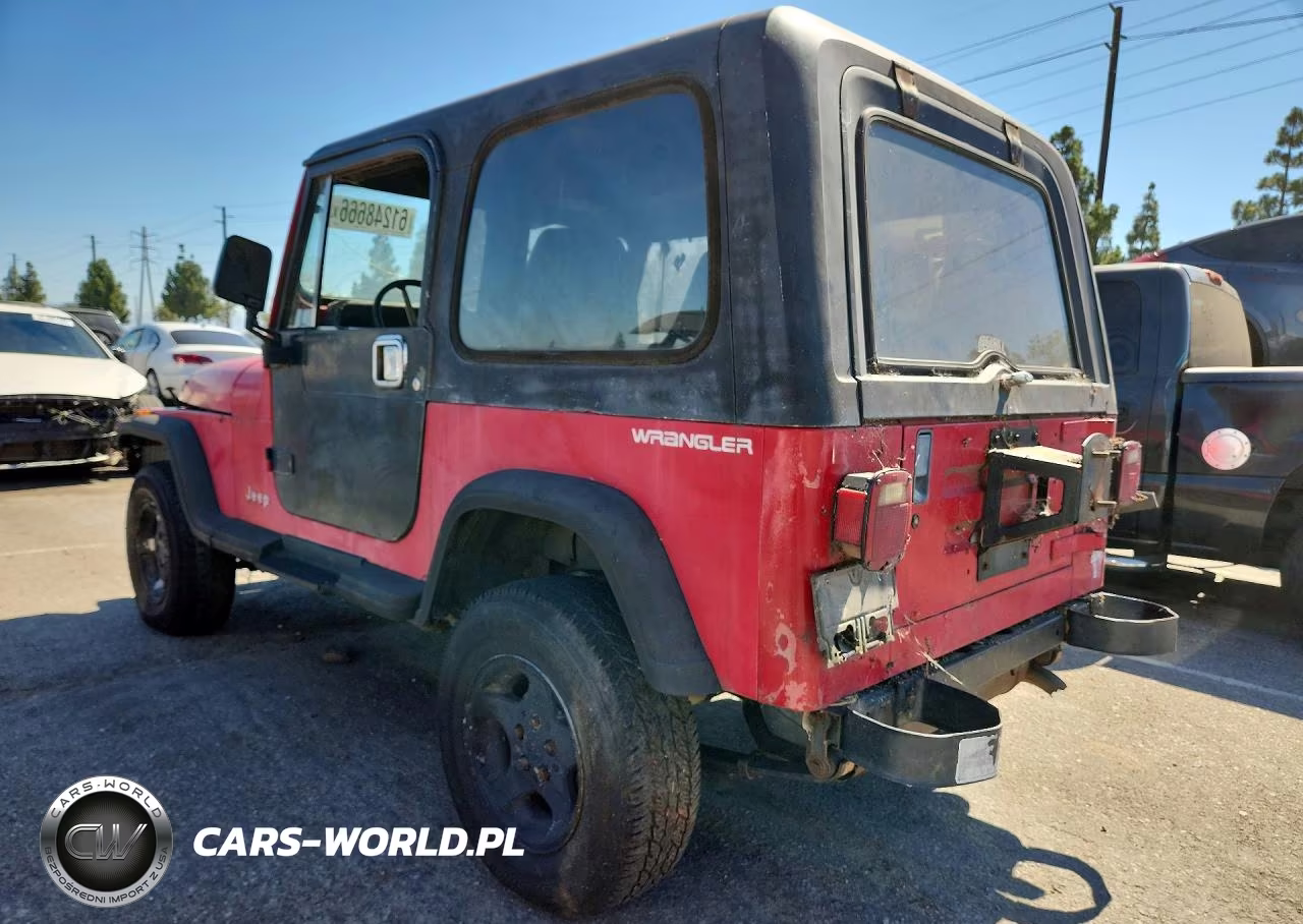 1992 Jeep Wrangler - Yj VIN:2J4FY29S7NJ551440 - 2