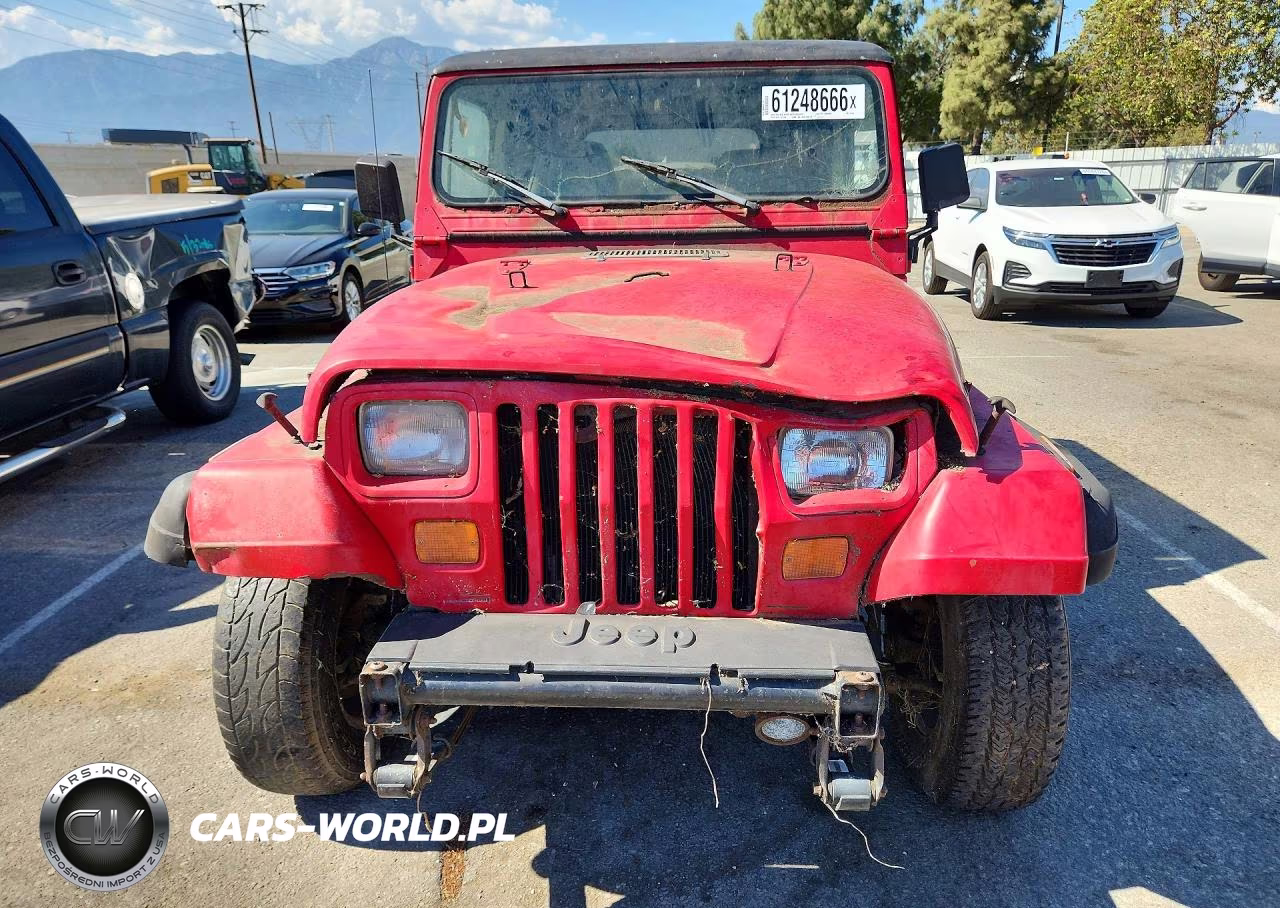 1992 Jeep Wrangler - Yj VIN:2J4FY29S7NJ551440 - 5