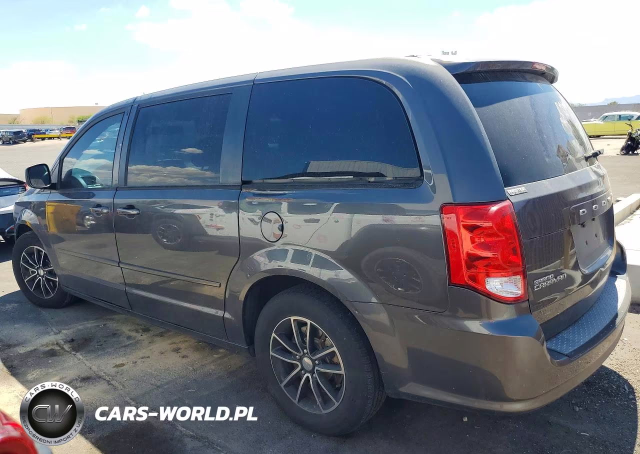 2015 Dodge Grand Caravan Se VIN:2C4RDGBG8FR668769 - 2