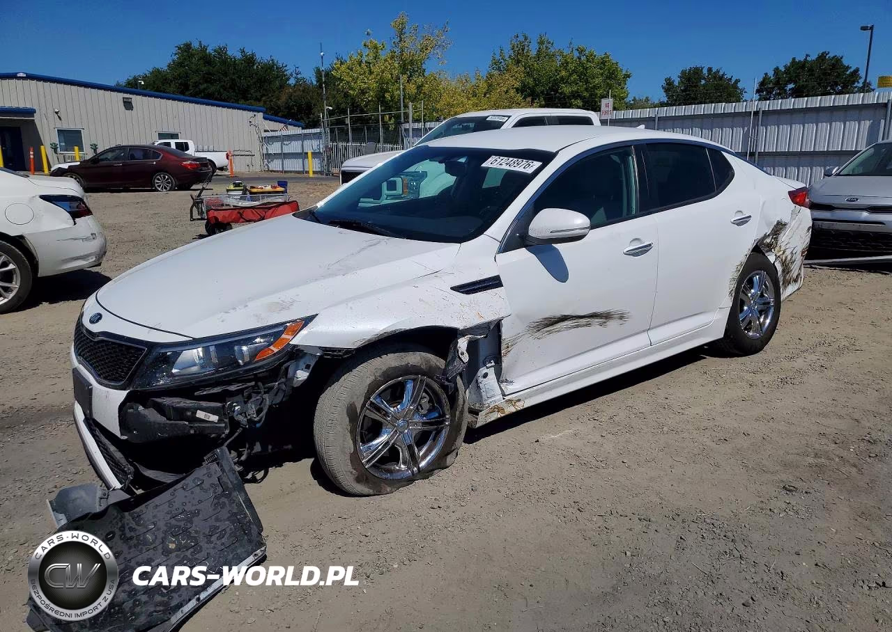 2015 Kia Optima Ex VIN:5XXGN4A70FG448636 - 1
