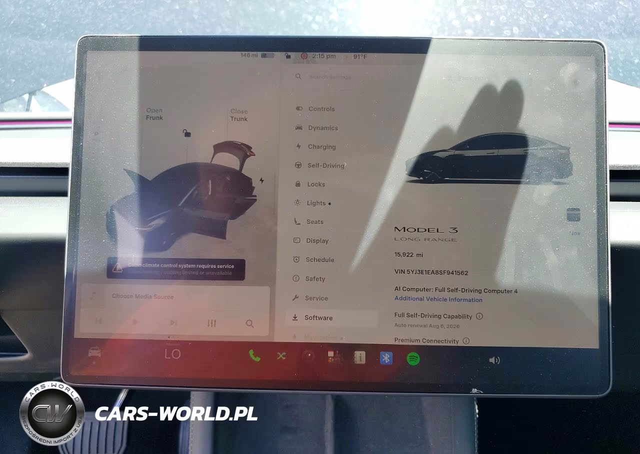 2025 Tesla Model 3 VIN:5YJ3E1EA8SF941562 - 9