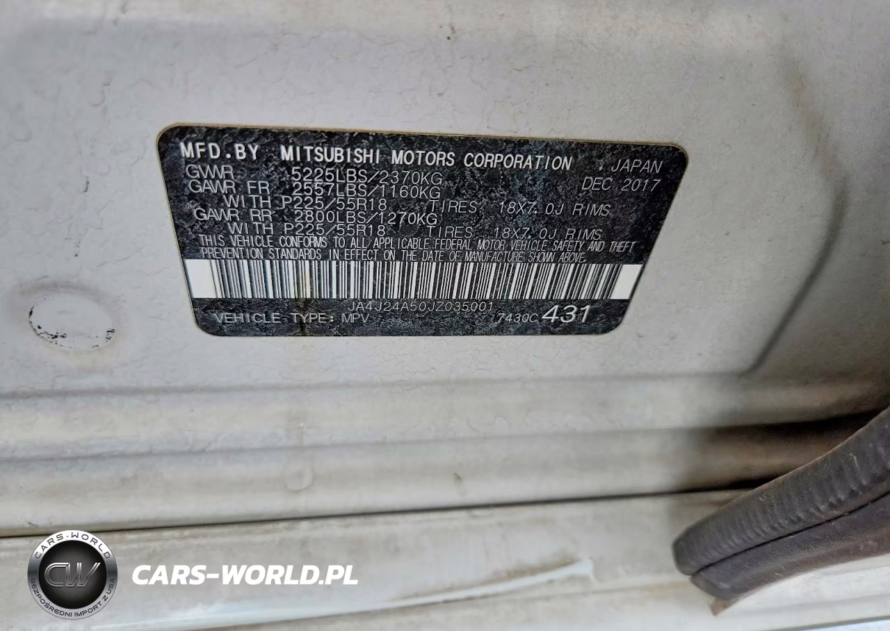 2018 Mitsubishi Outlander Se VIN:JA4J24A50JZ035001 - 12