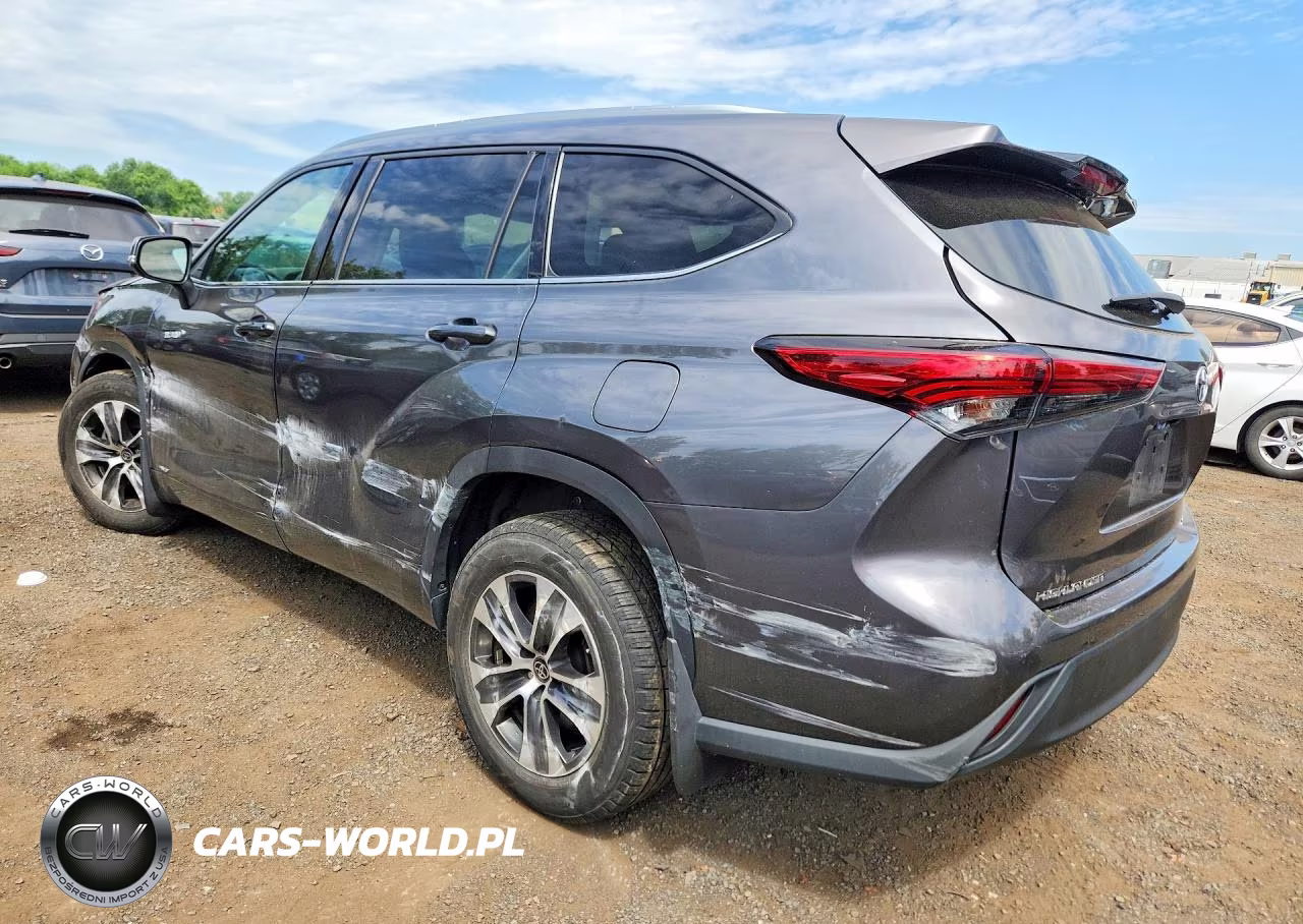 2021 Toyota Highlander Hybrid Xle VIN:5TDGBRCH2MS535980 - 2