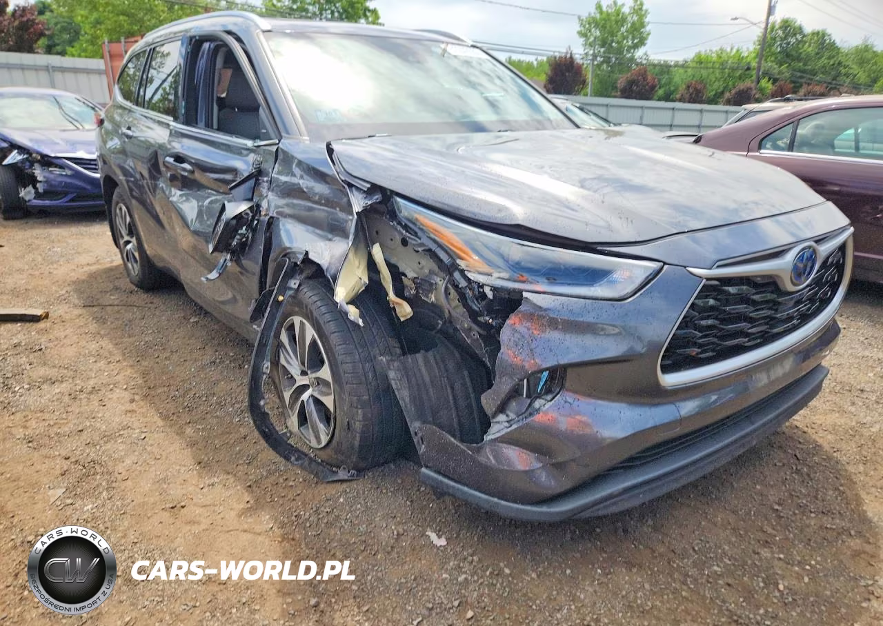 2021 Toyota Highlander Hybrid Xle VIN:5TDGBRCH2MS535980 - 4
