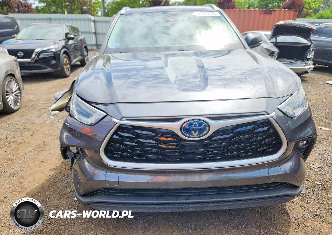 2021 Toyota Highlander Hybrid Xle VIN:5TDGBRCH2MS535980 - 5