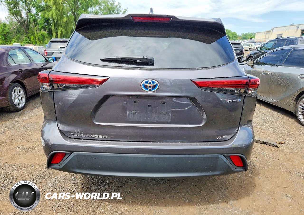 2021 Toyota Highlander Hybrid Xle VIN:5TDGBRCH2MS535980 - 6