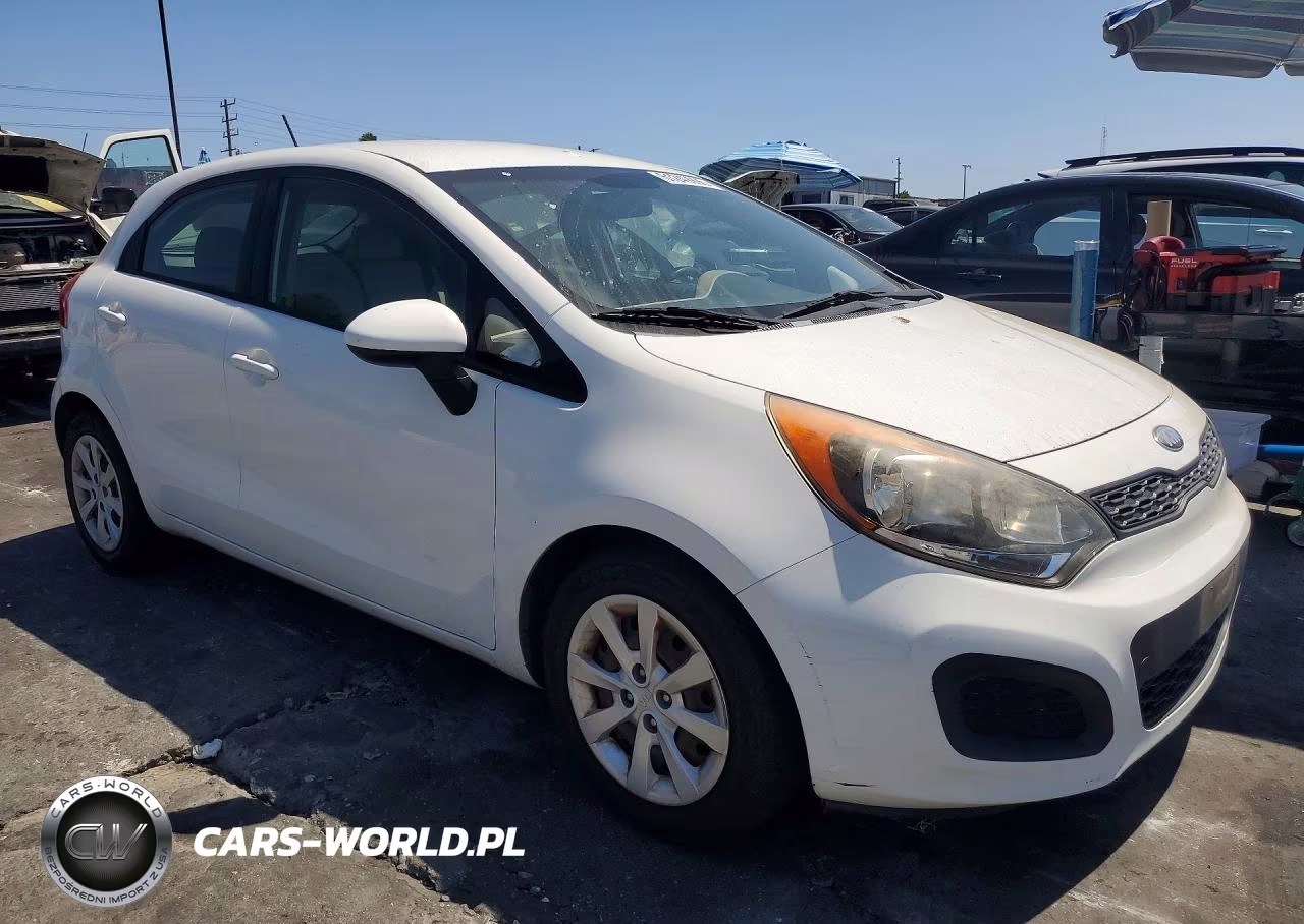 2013 Kia Rio Lx VIN:KNADM5A3XD6226297 - 4