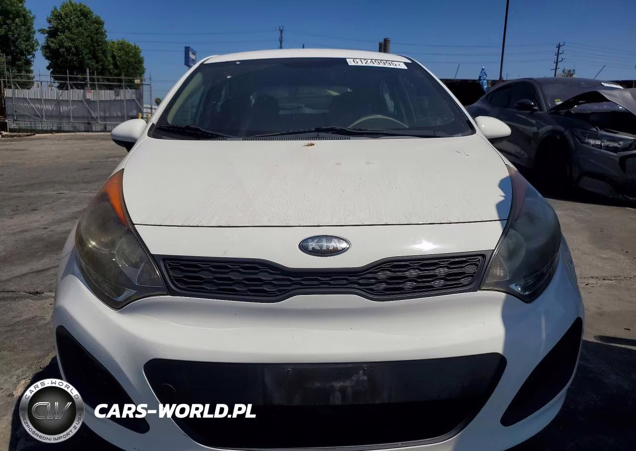 2013 Kia Rio Lx VIN:KNADM5A3XD6226297 - 5