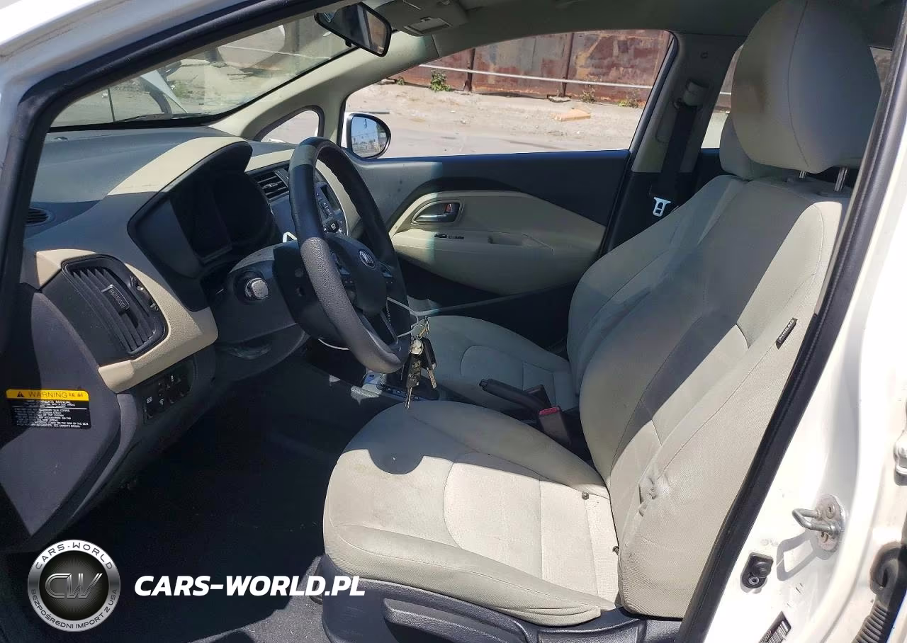 2013 Kia Rio Lx VIN:KNADM5A3XD6226297 - 7