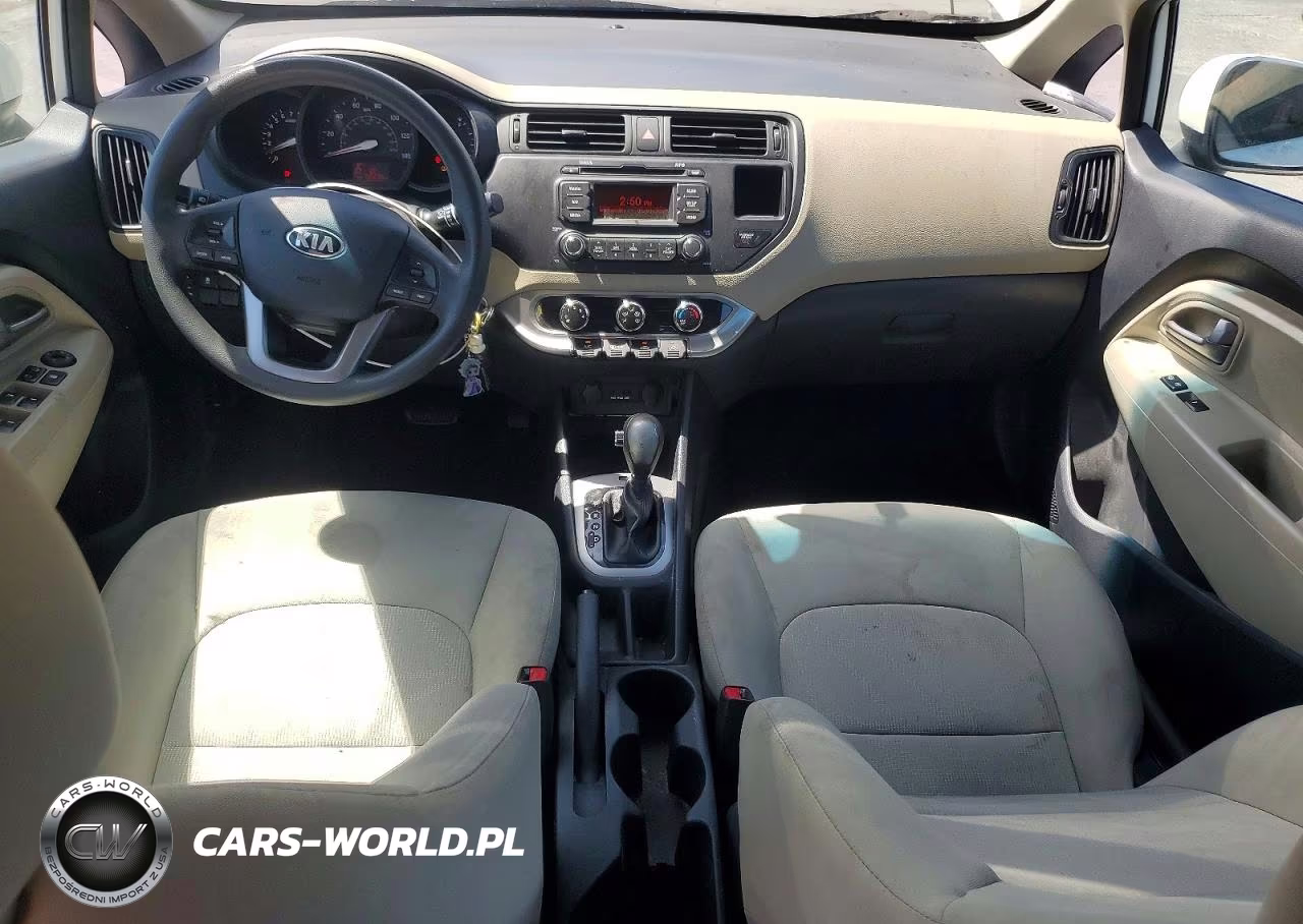 2013 Kia Rio Lx VIN:KNADM5A3XD6226297 - 8