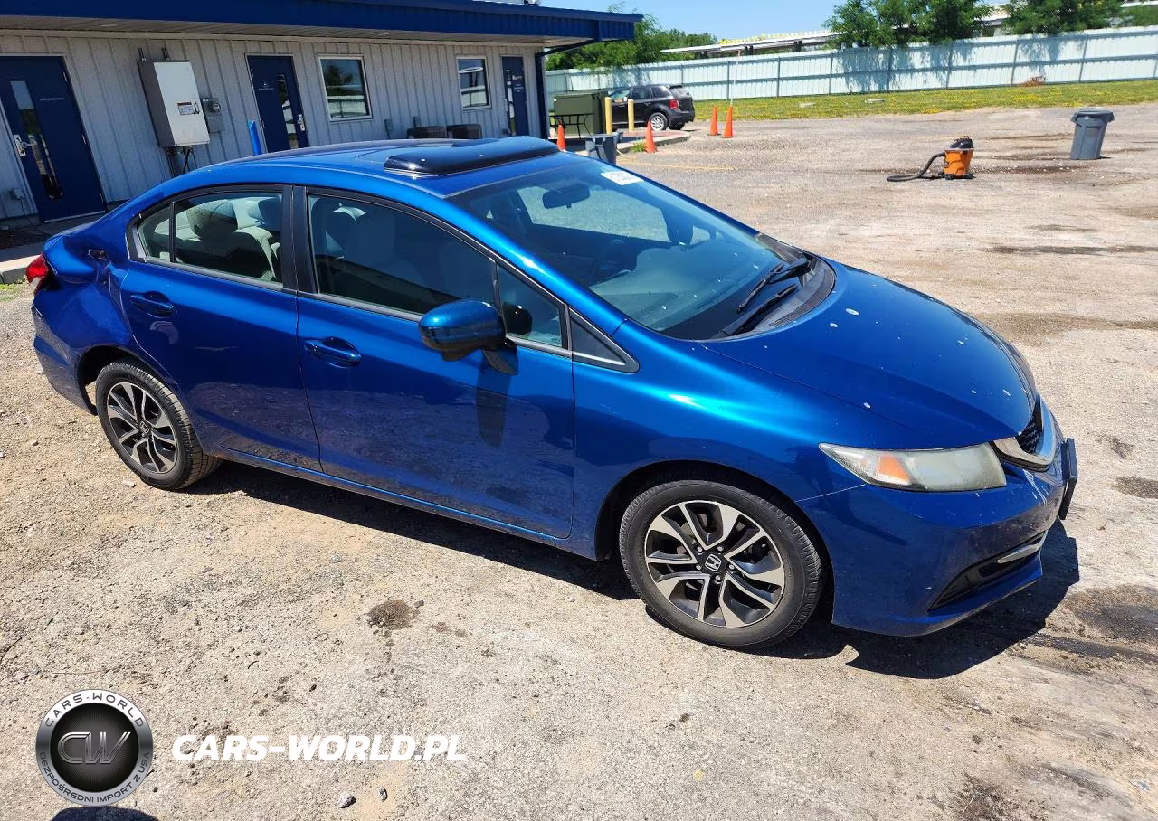 2014 Honda Civic Ex VIN:19XFB2F87EE030916 - 4