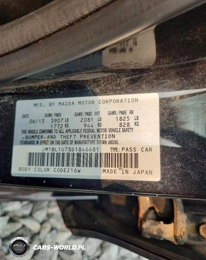 2013 Mazda 3 I VIN:JM1BL1U78D1846681 - 12