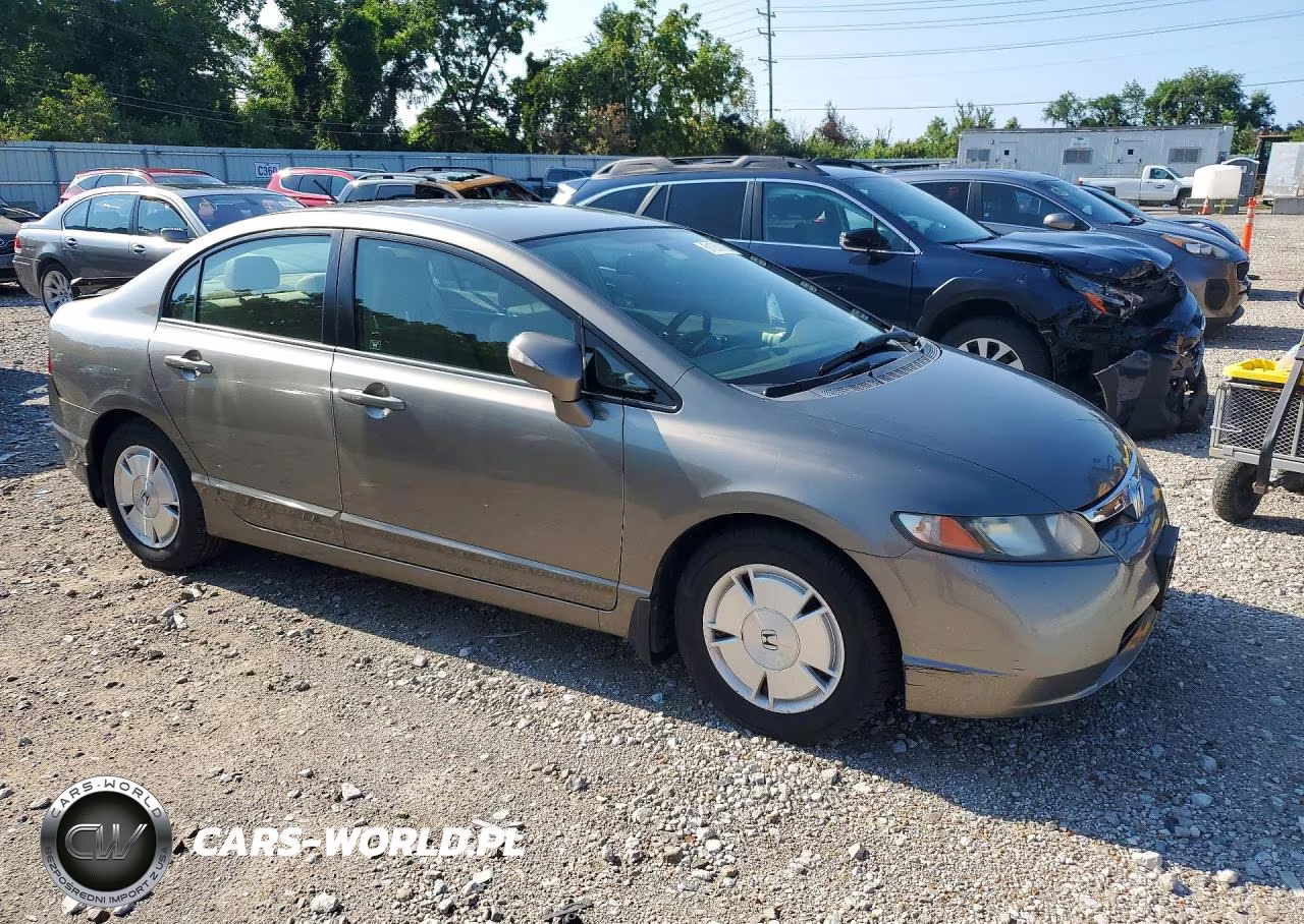 2007 Honda Civic Hybrid VIN:JHMFA36237S021780 - 4