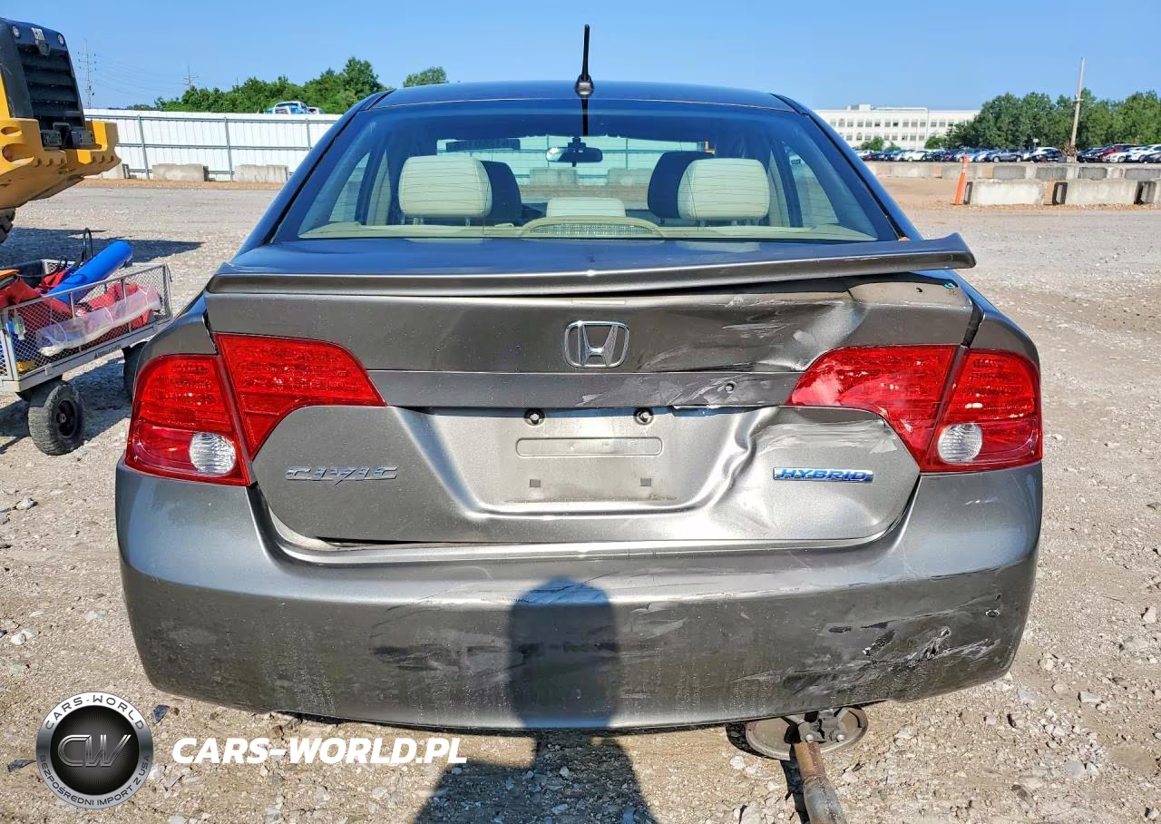 2007 Honda Civic Hybrid VIN:JHMFA36237S021780 - 6