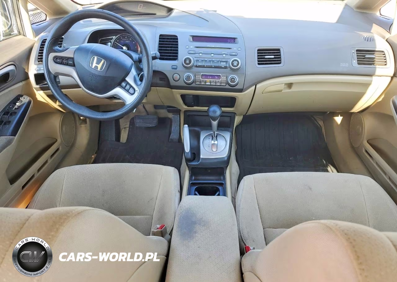 2007 Honda Civic Hybrid VIN:JHMFA36237S021780 - 8