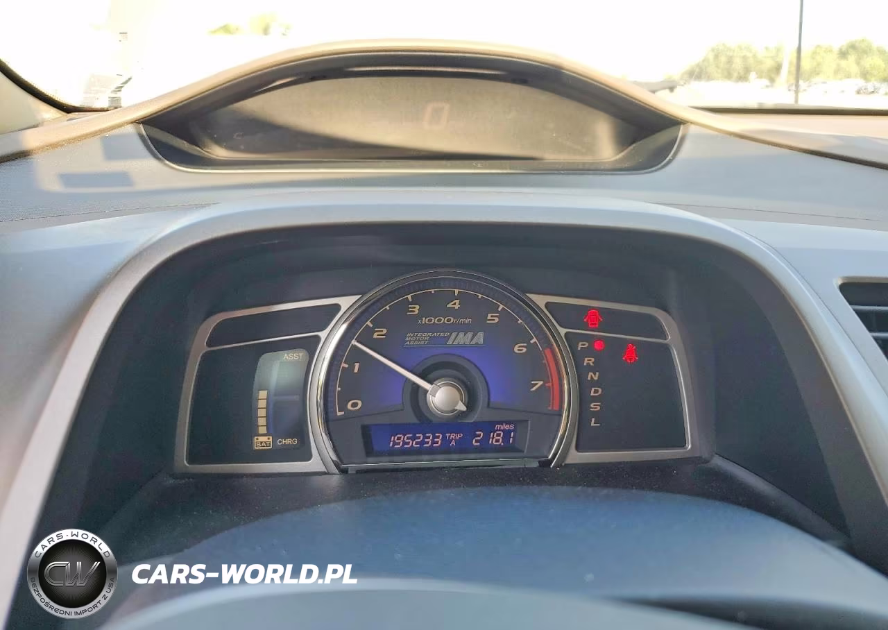 2007 Honda Civic Hybrid VIN:JHMFA36237S021780 - 9
