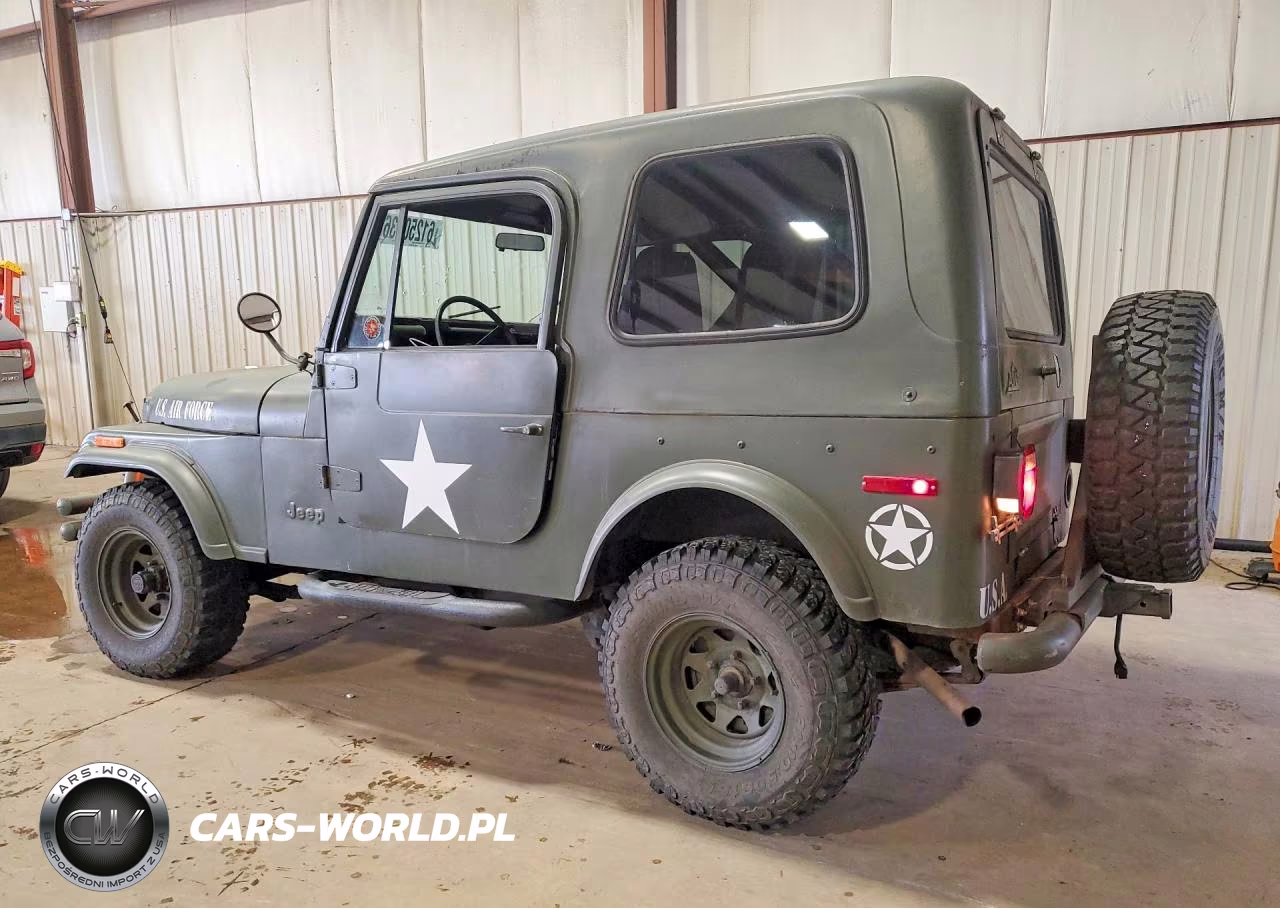 1977 Jeep Wrangler Sahara 4Wd VIN:J7F93EA039484 - 2