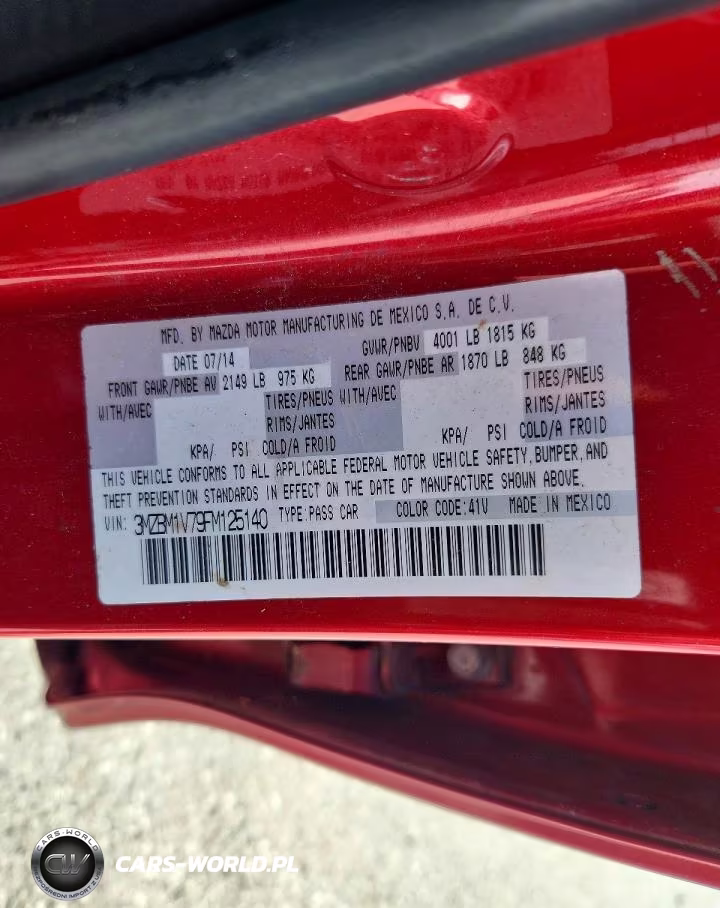 2015 Mazda 3 Touring VIN:3MZBM1V79FM125140 - 12