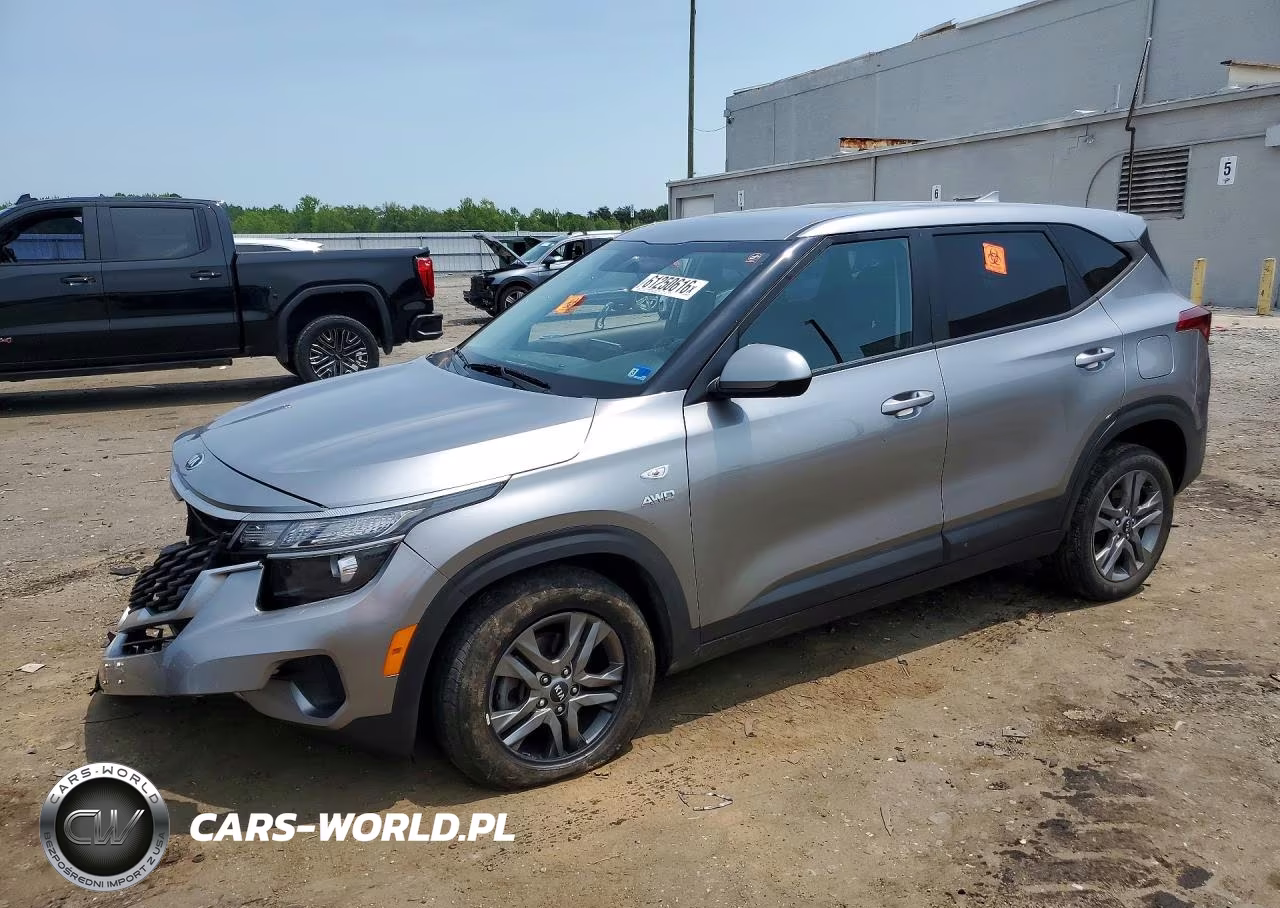 2021 Kia Seltos Lx VIN:KNDEPCAA5M7177344 - 1