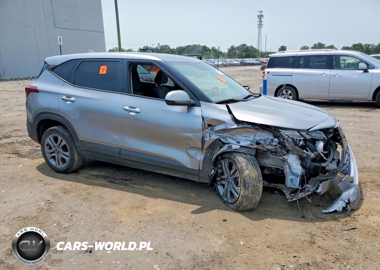 2021 Kia Seltos Lx VIN:KNDEPCAA5M7177344 - 4