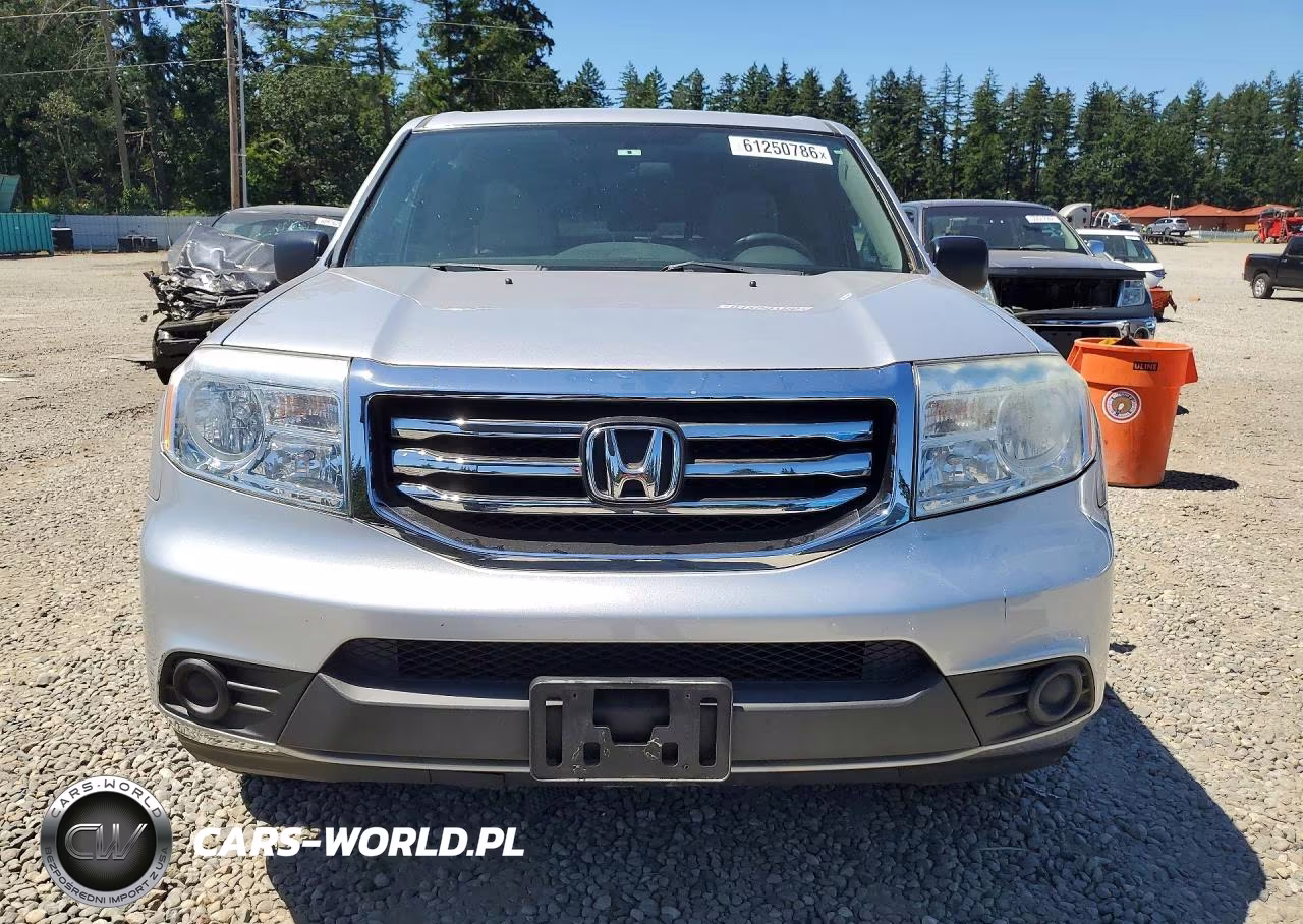 2014 Honda Pilot Lx VIN:5FNYF4H20EB001074 - 5