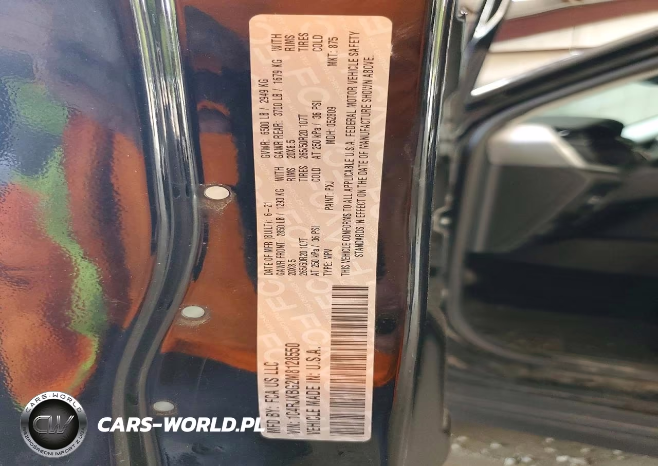 2021 Jeep Grand Cherokee L Limited VIN:1C4RJKBG2M8128550 - 14