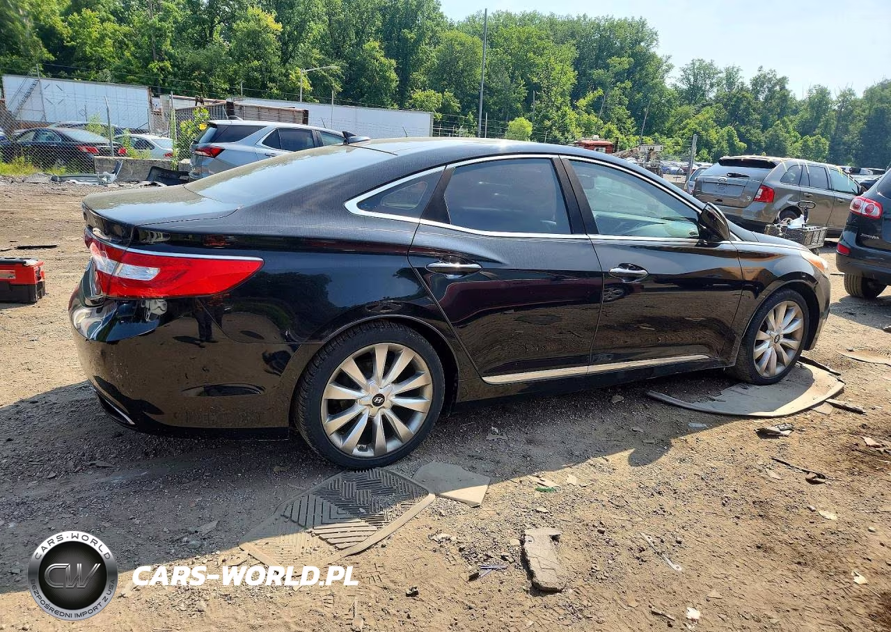 2012 Hyundai Azera Base VIN:KMHFH4JGXCA158720 - 3