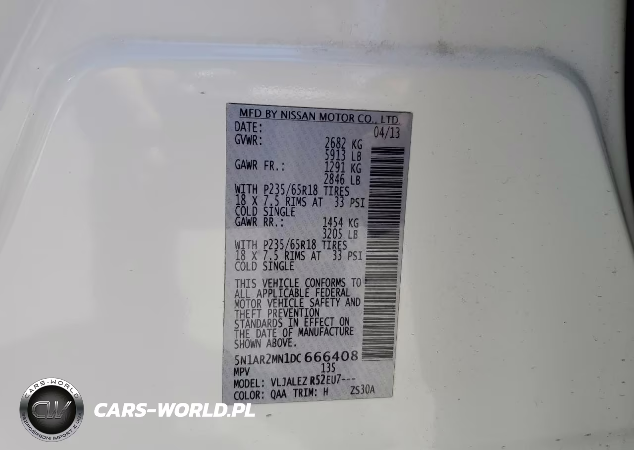 2013 Nissan Pathfinder S VIN:5N1AR2MN1DC666408 - 13