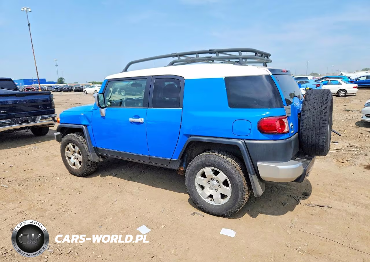 2007 Toyota Fj Cruiser Base VIN:JTEBU11F070002486 - 2