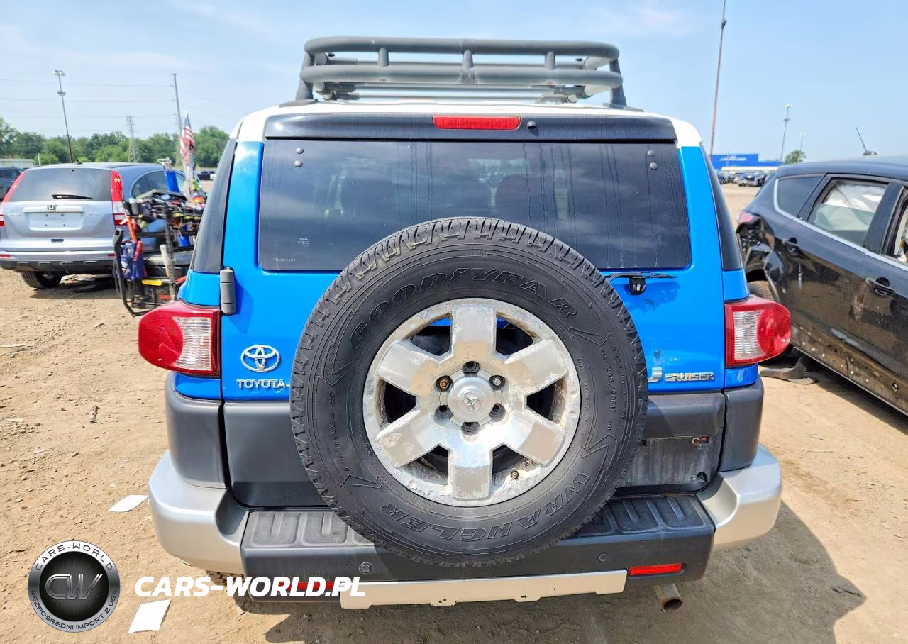 2007 Toyota Fj Cruiser Base VIN:JTEBU11F070002486 - 6