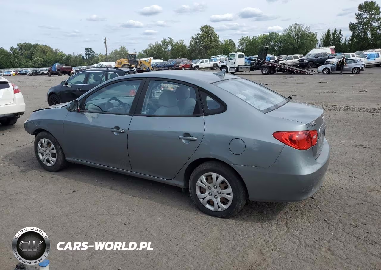 2010 Hyundai Elantra Blue VIN:KMHDU4AD6AU900292 - 2