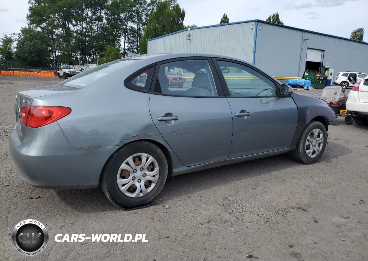 2010 Hyundai Elantra Blue VIN:KMHDU4AD6AU900292 - 3